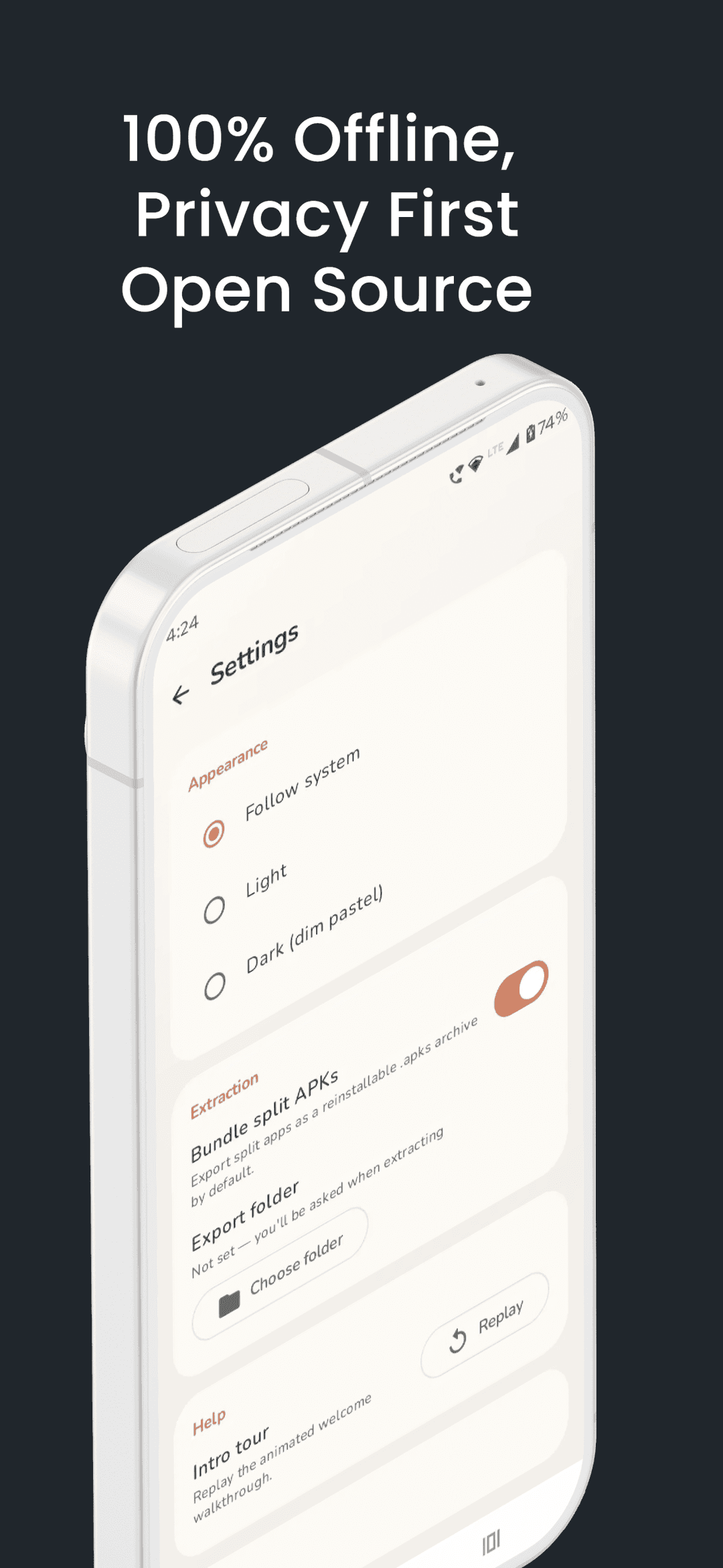 Скриншот 3 — Vadhod APK Extractor