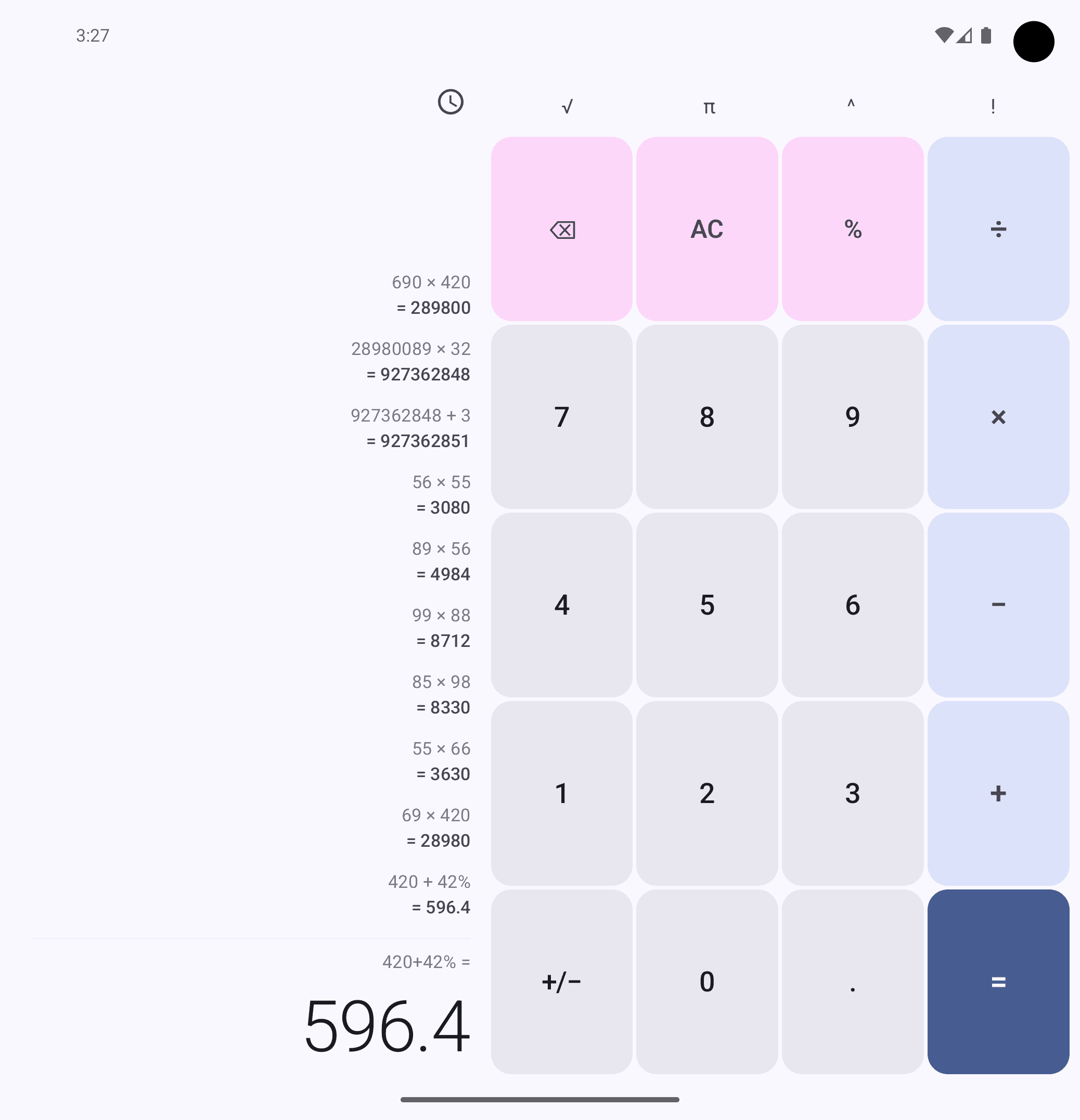 Скриншот 6 — Calculator M3