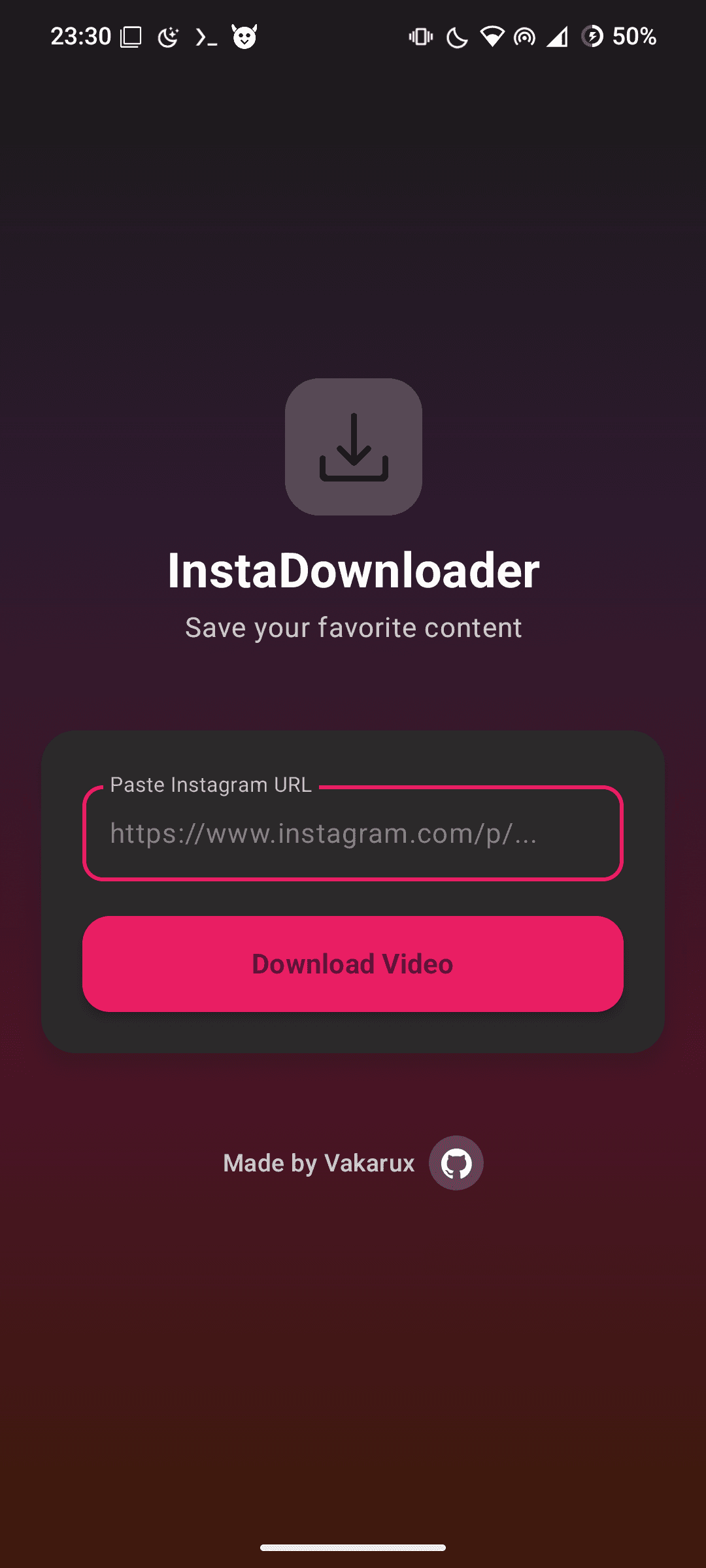 Скриншот 1 — InstaDownload