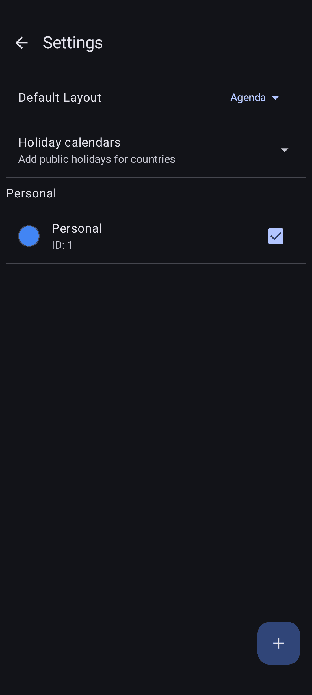 Скриншот 3 — MA Calendar