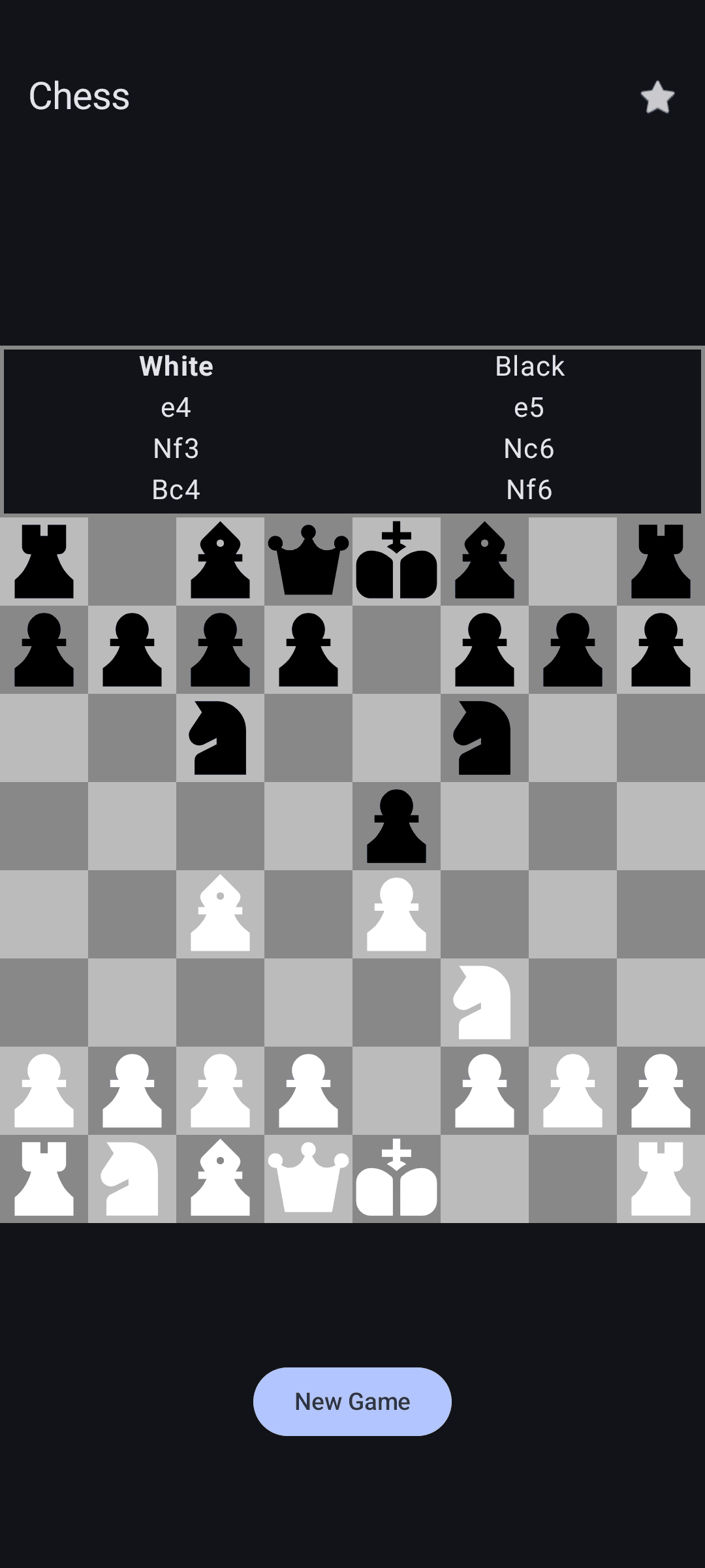 Скриншот 1 — MA Chess