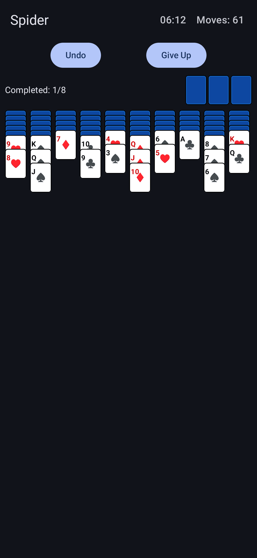 Скриншот 2 — MA Solitaire