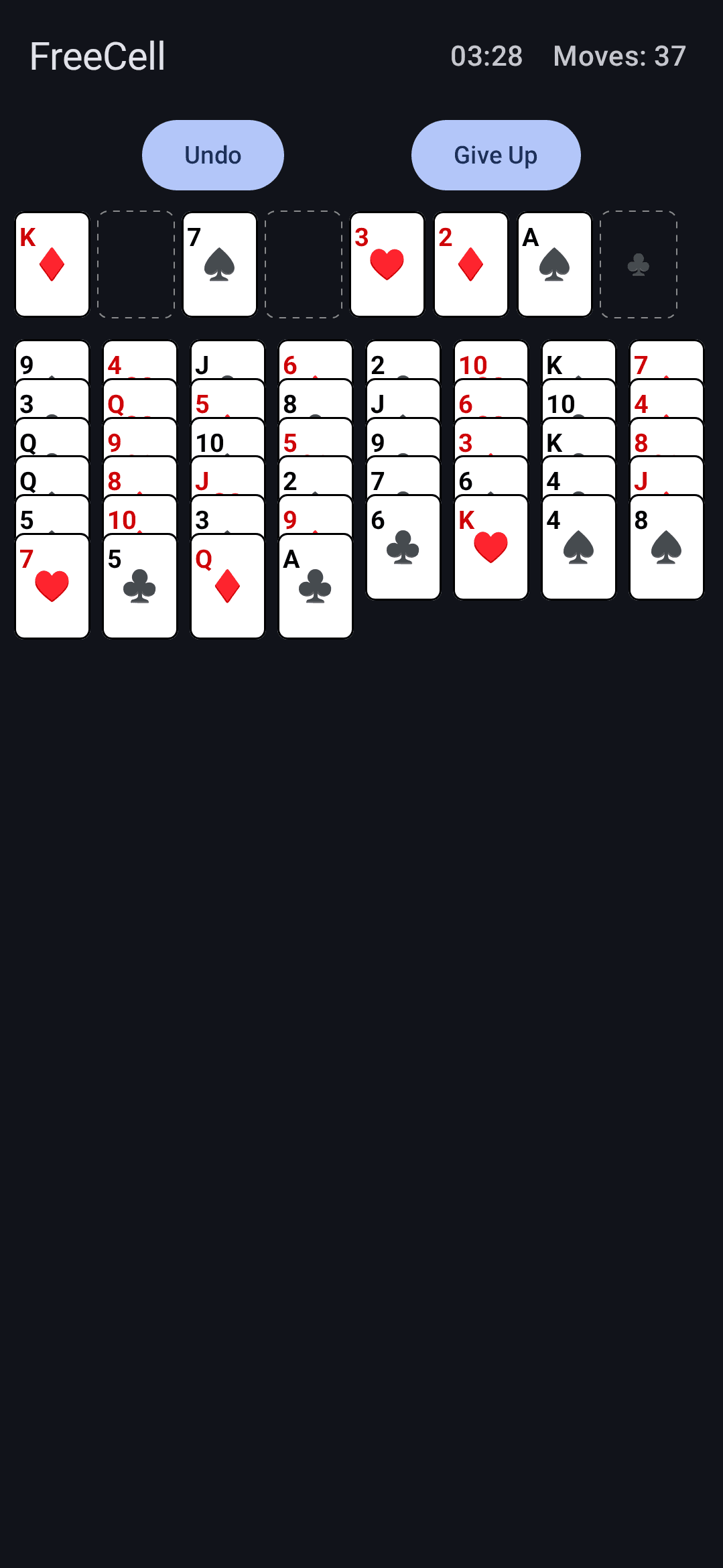 Скриншот 3 — MA Solitaire