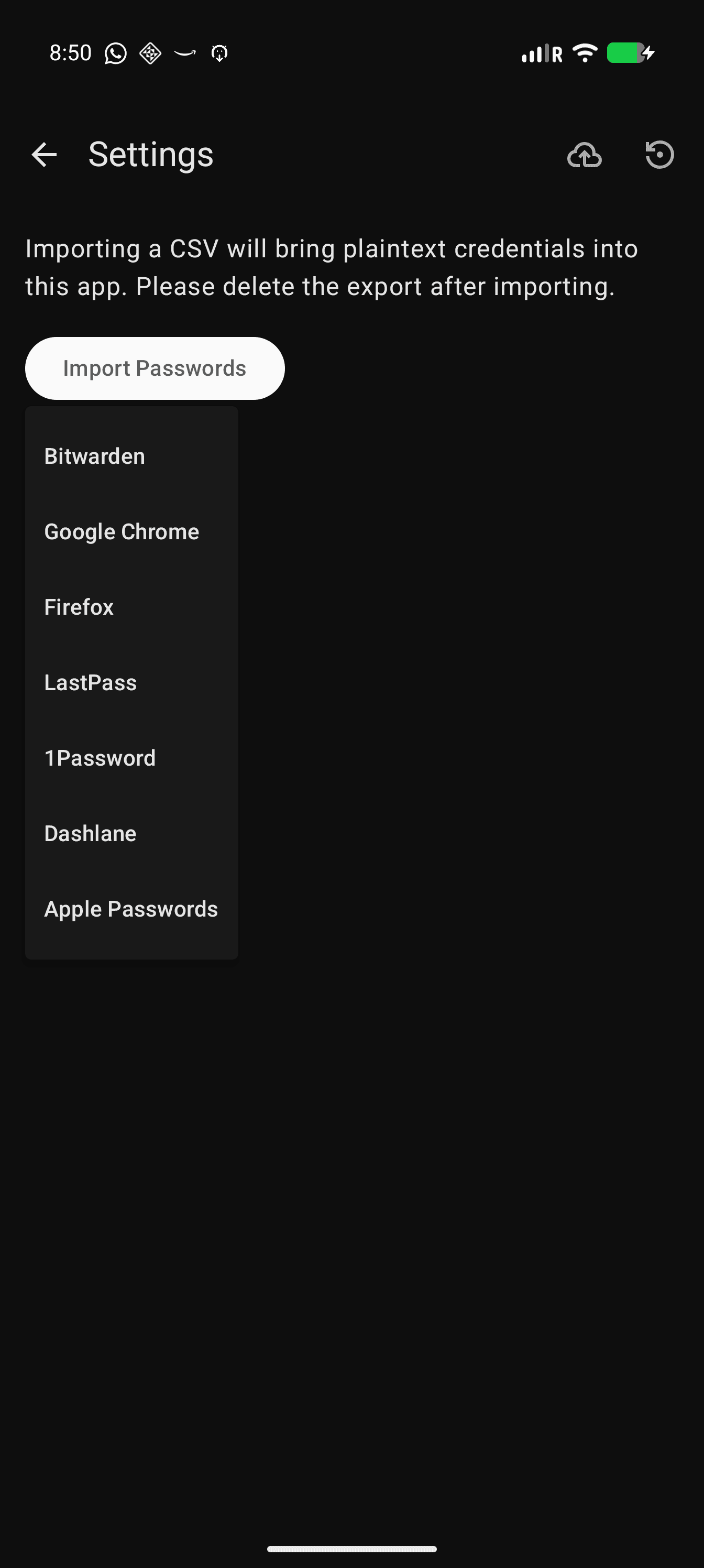 Скриншот 1 — MA Passwords
