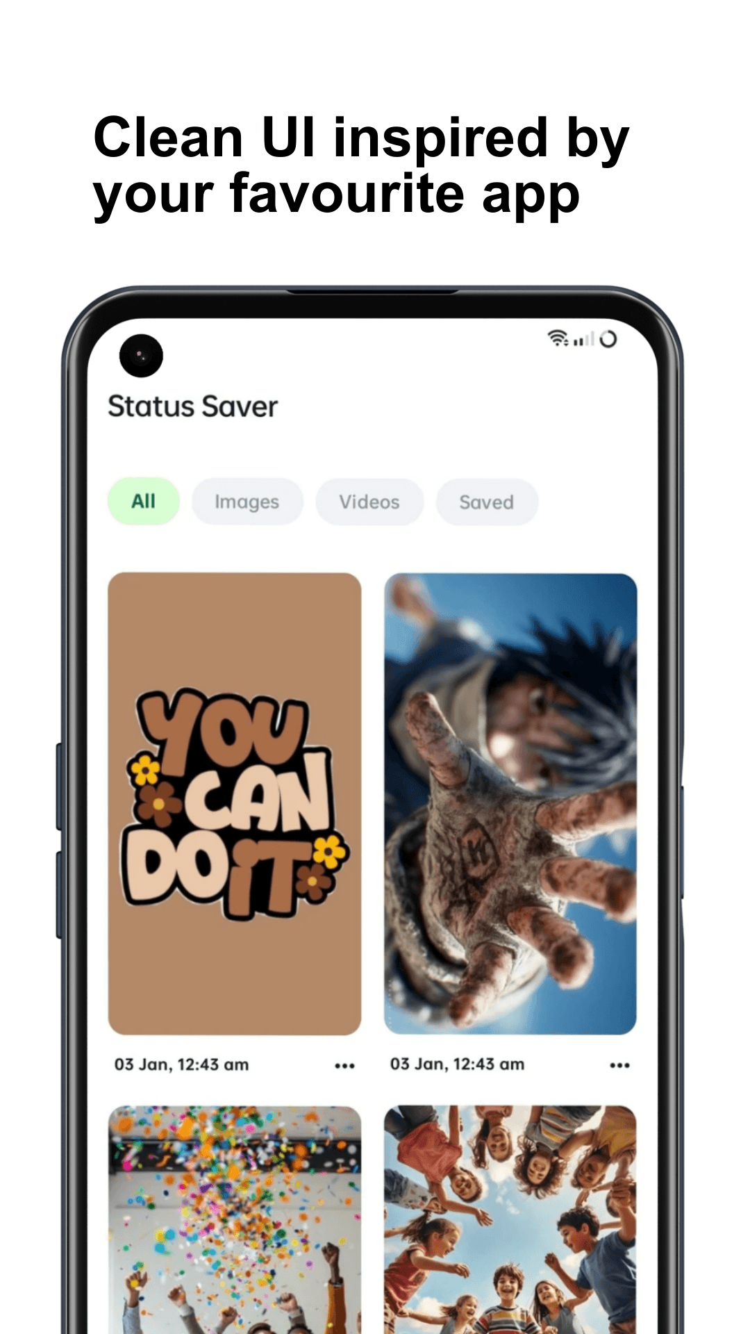 Скриншот 1 — Whatsap Status