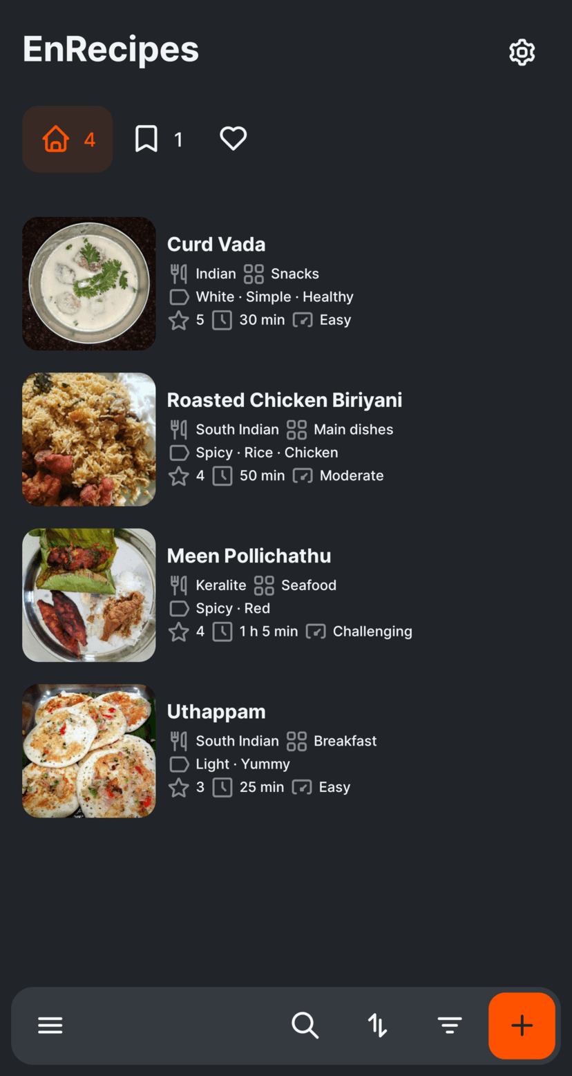Скриншот 2 — EnRecipes