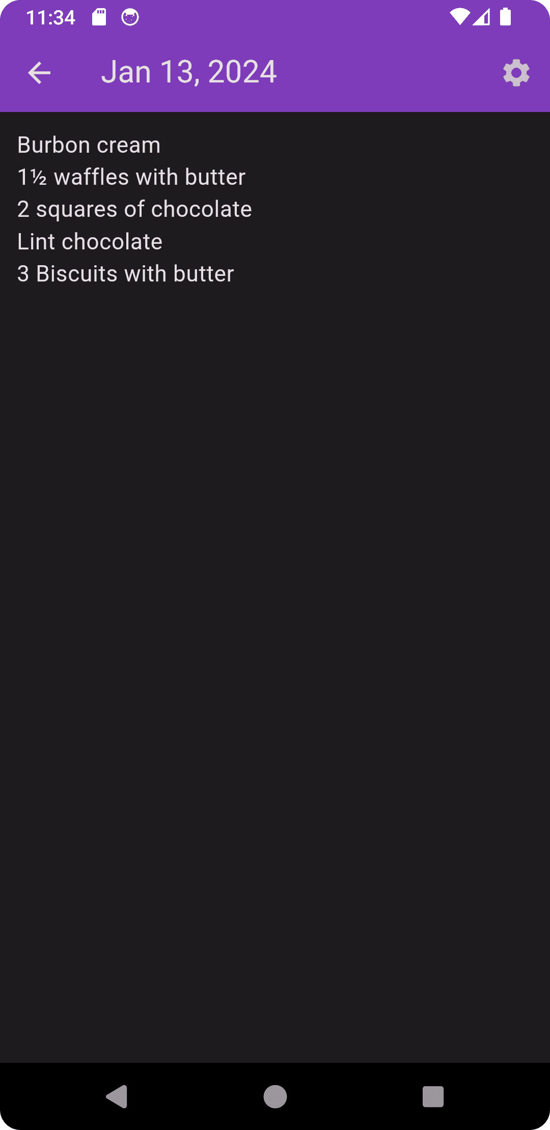 Скриншот 8 — Daily Diary