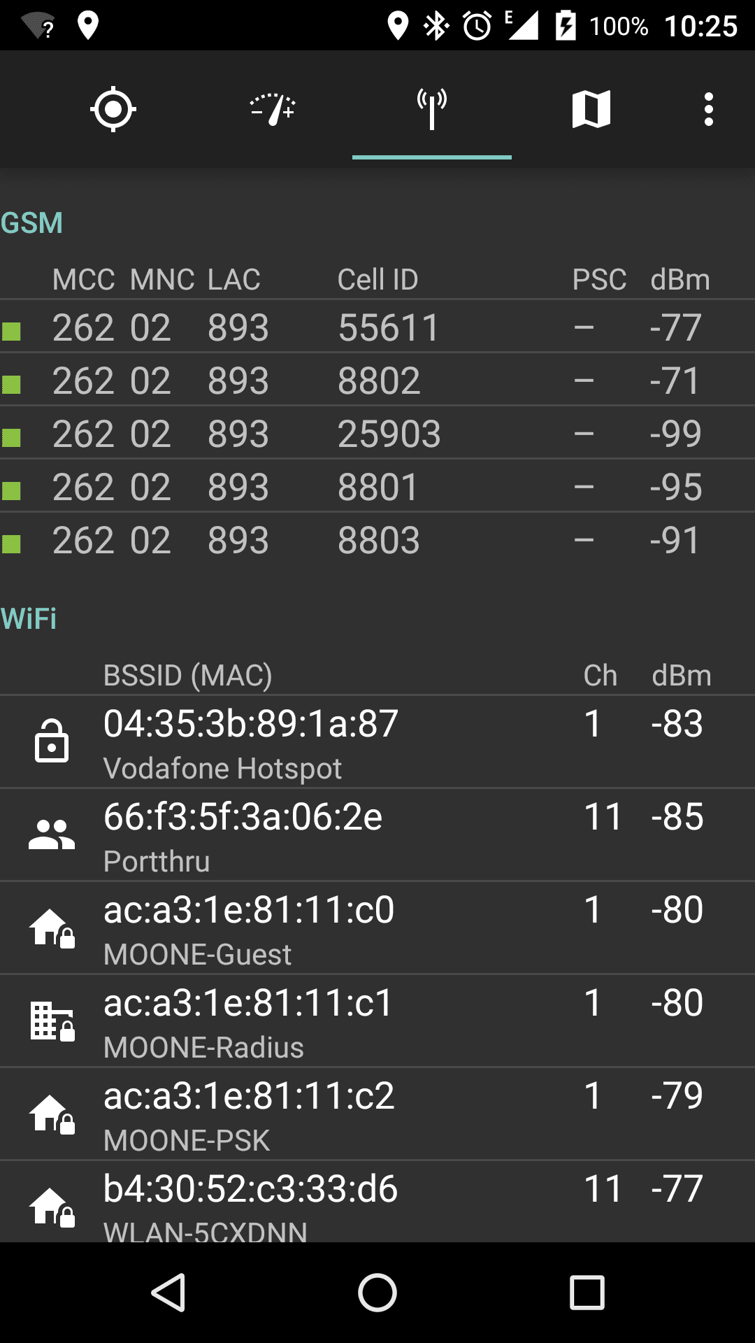 Скриншот 3 — SatStat