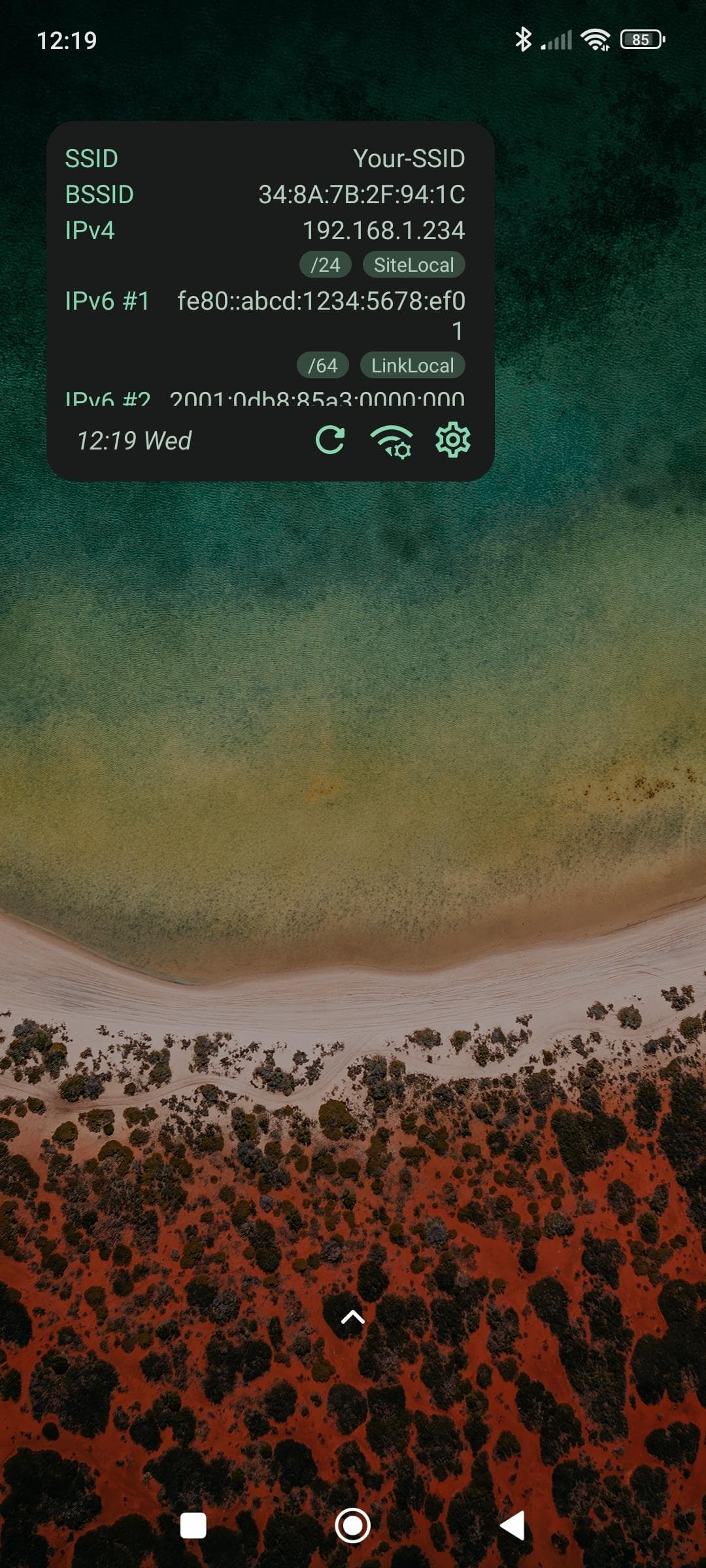 Скриншот 3 — WiFi Widget