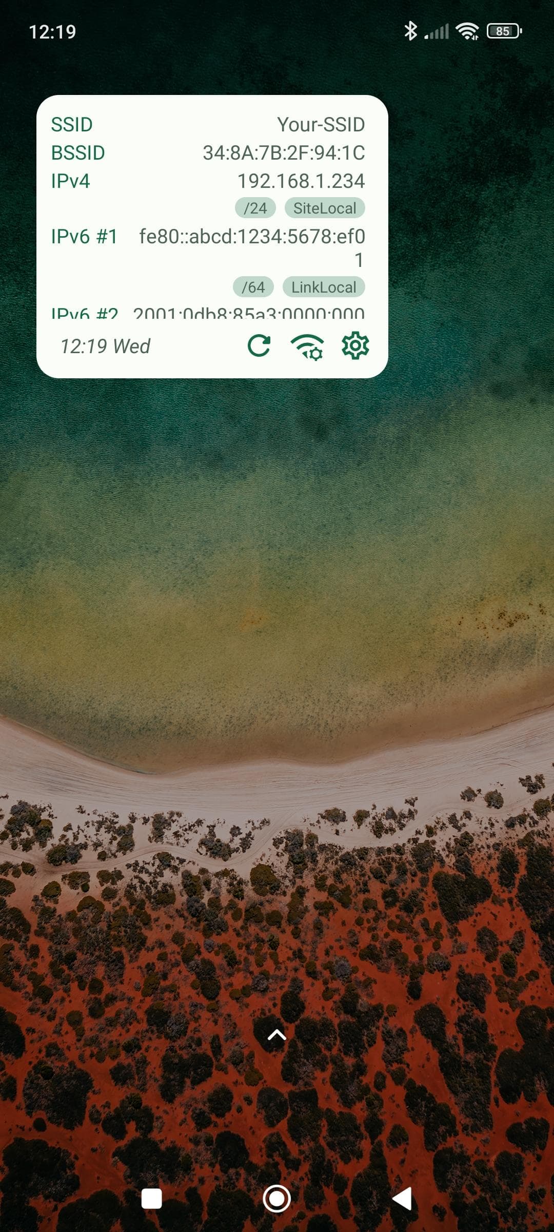 Скриншот 4 — WiFi Widget