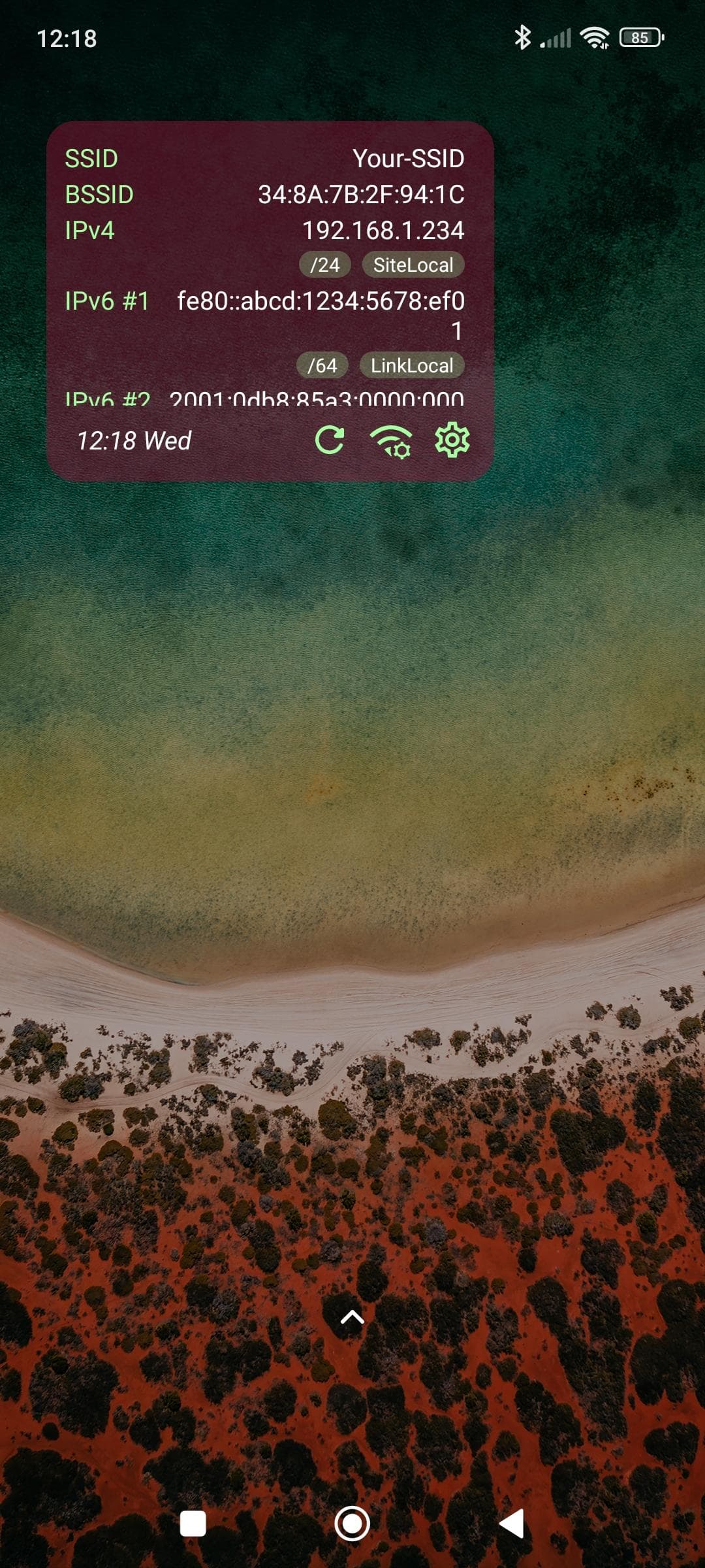 Скриншот 5 — WiFi Widget