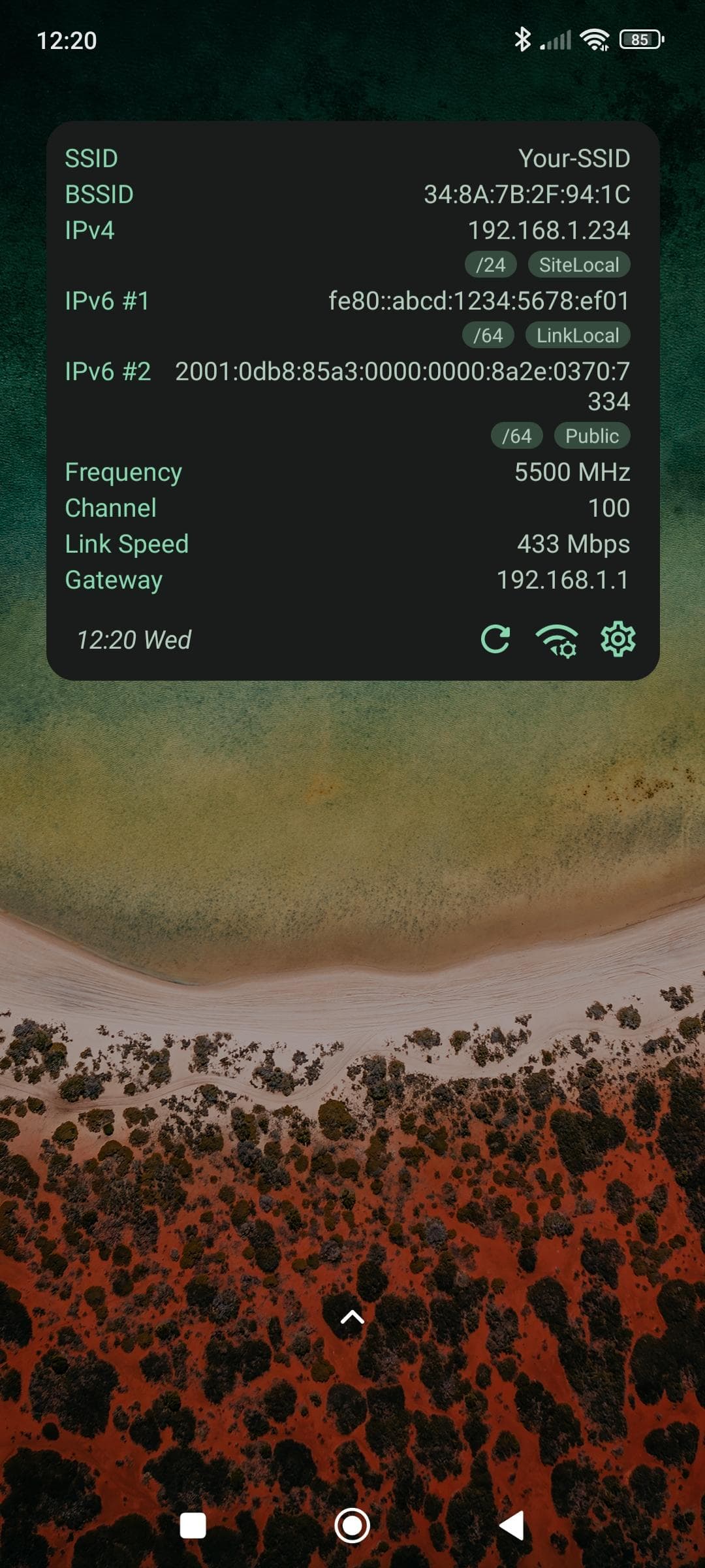 Скриншот 6 — WiFi Widget