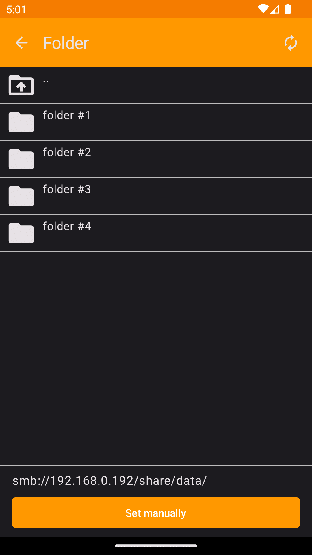 Скриншот 4 — CIFS Documents Provider