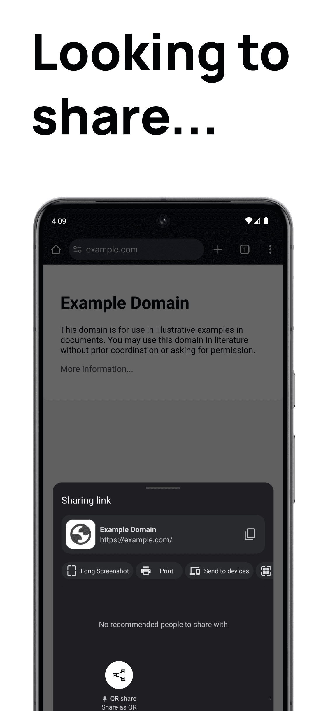 Скриншот 1 — QRshare