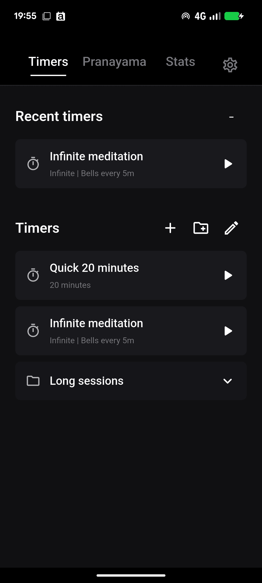 Скриншот 2 — Bruno's Meditation Timer