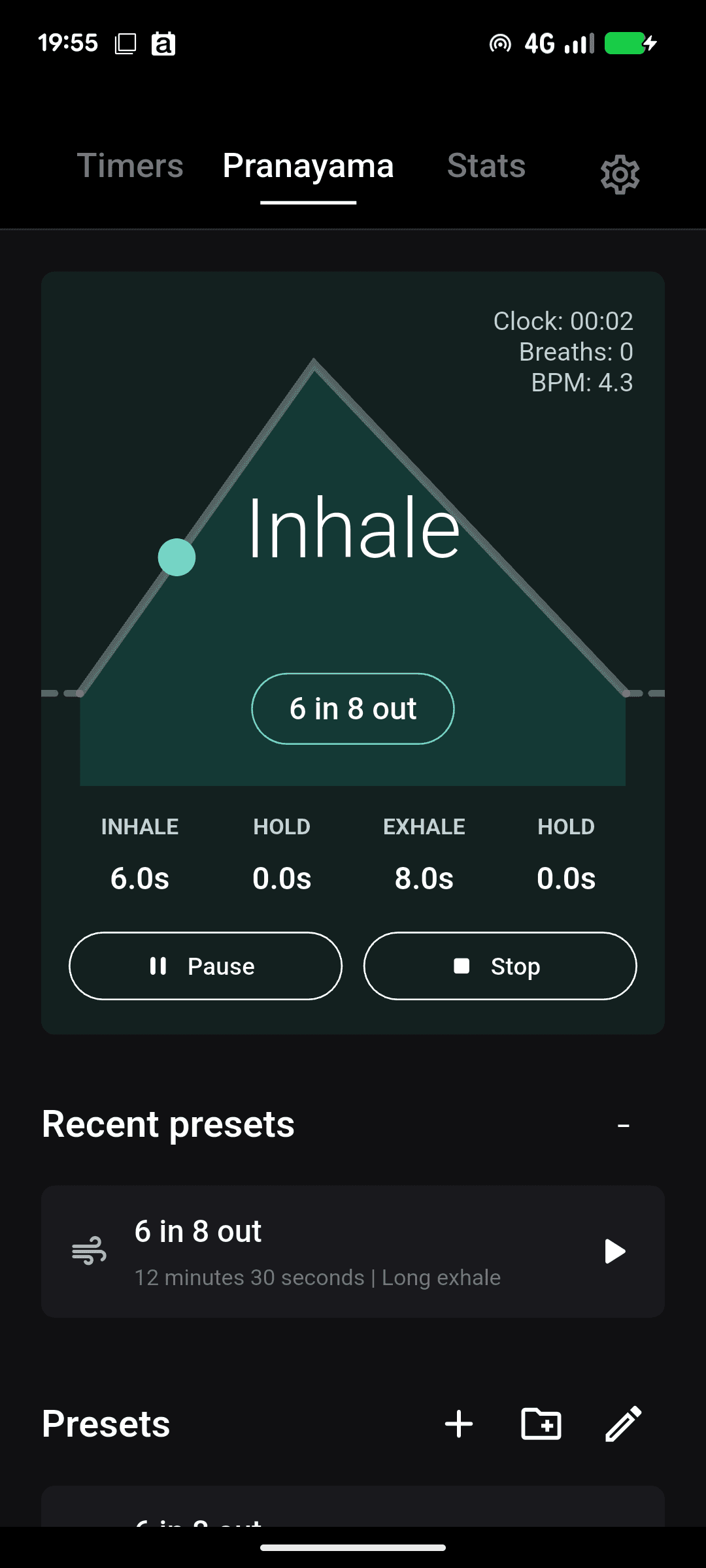 Скриншот 4 — Bruno's Meditation Timer