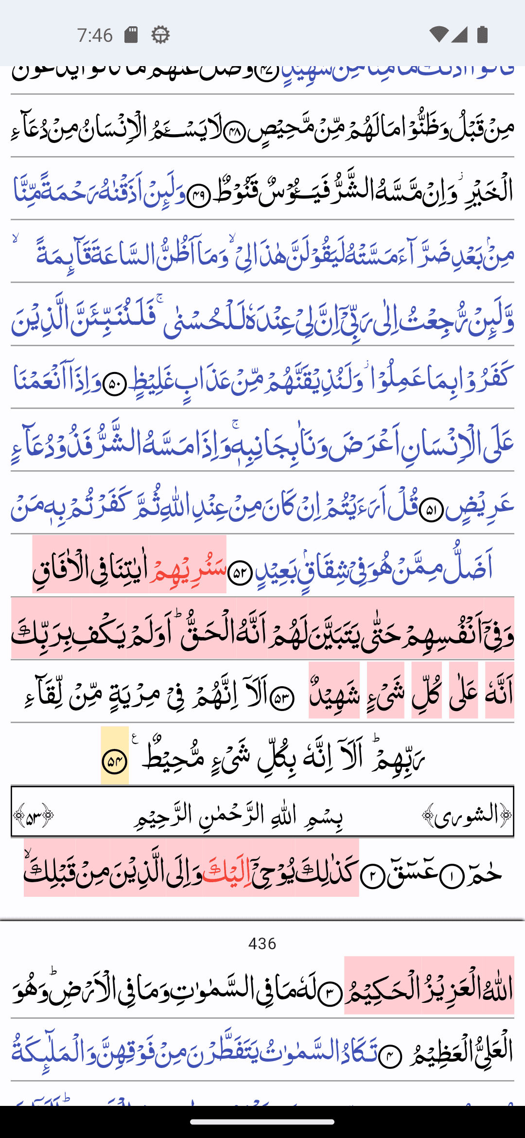 Скриншот 2 — Quran Revision Companion