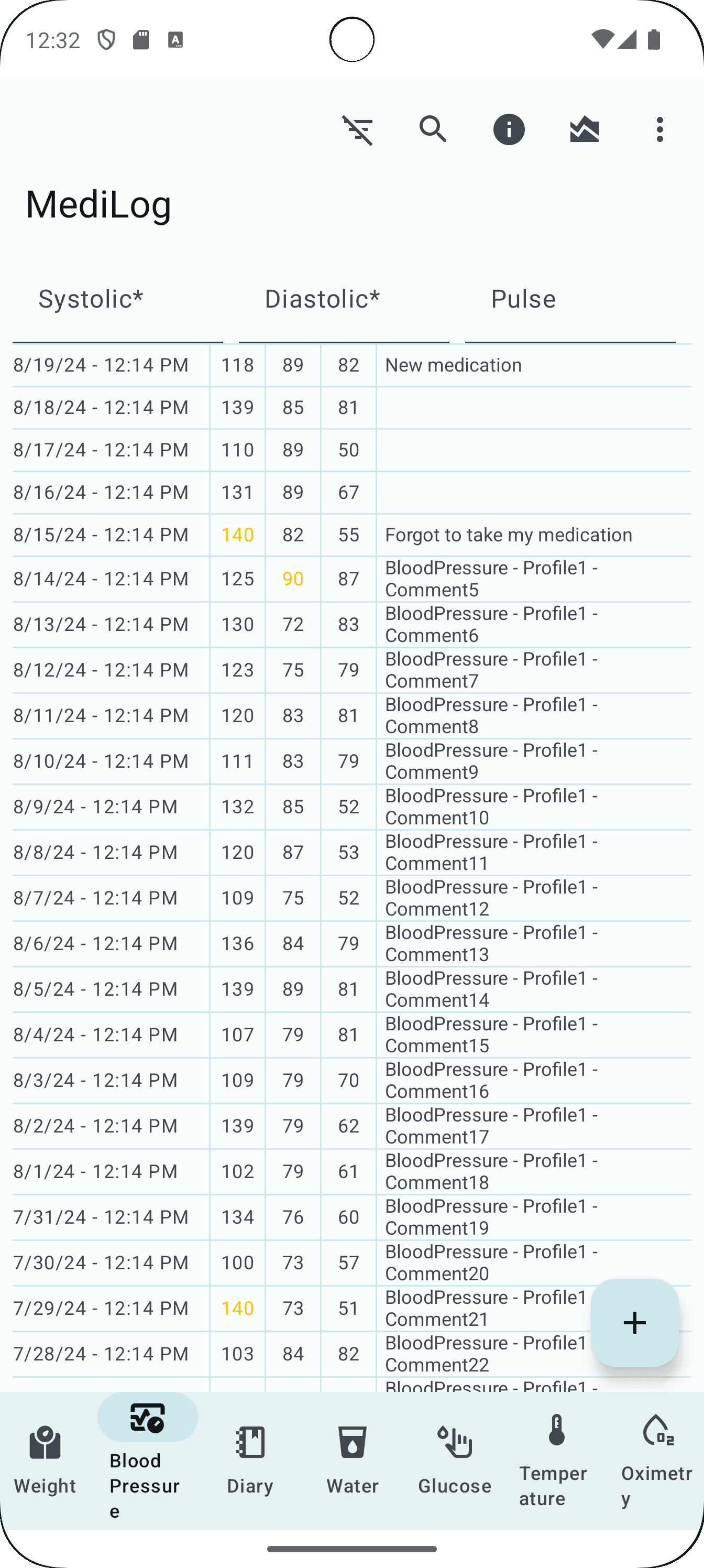 Скриншот 2 — MediLog (Reproducible build)