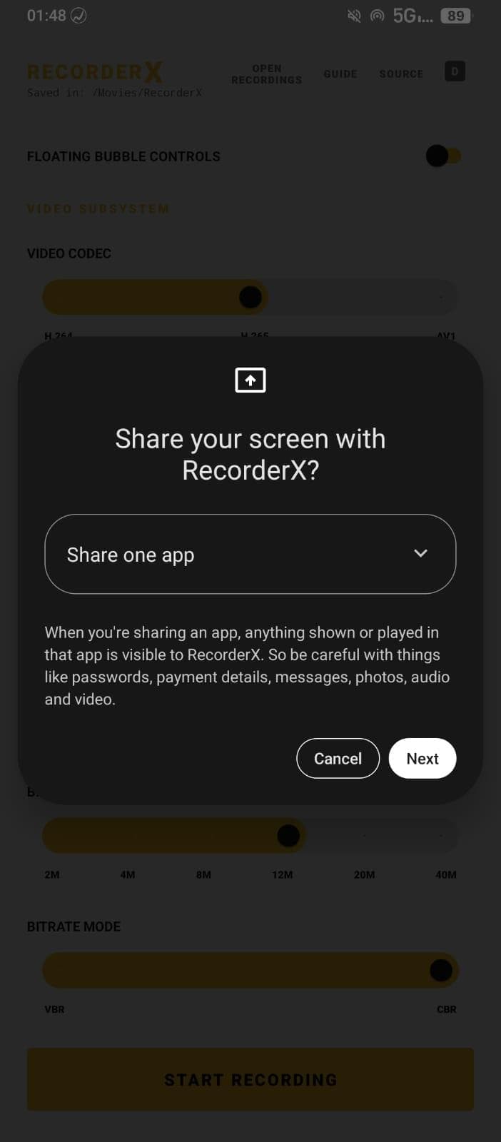 Скриншот 5 — RecorderX