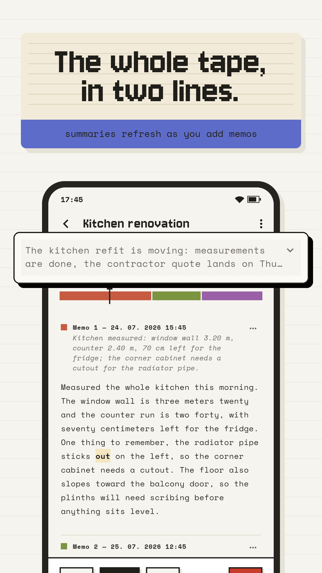 Скриншот 8 — Diktafon: Voice Memos on Tape