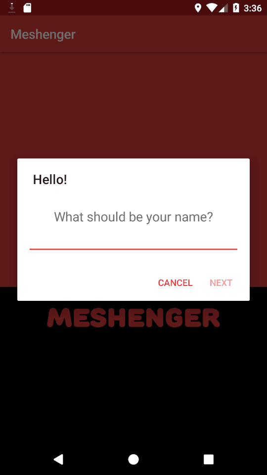 Скриншот 4 — Meshenger