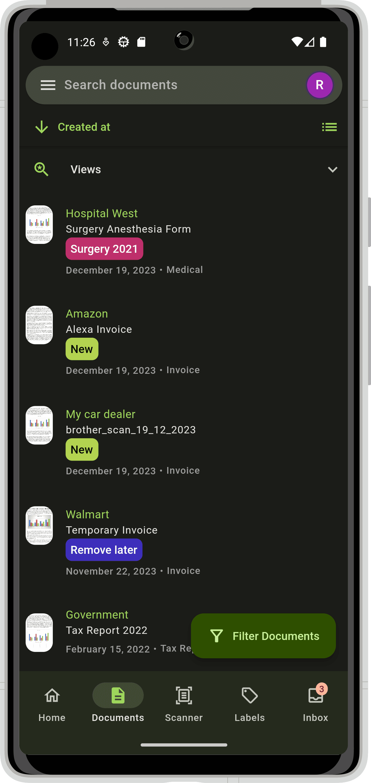 Скриншот 2 — Paperless Mobile