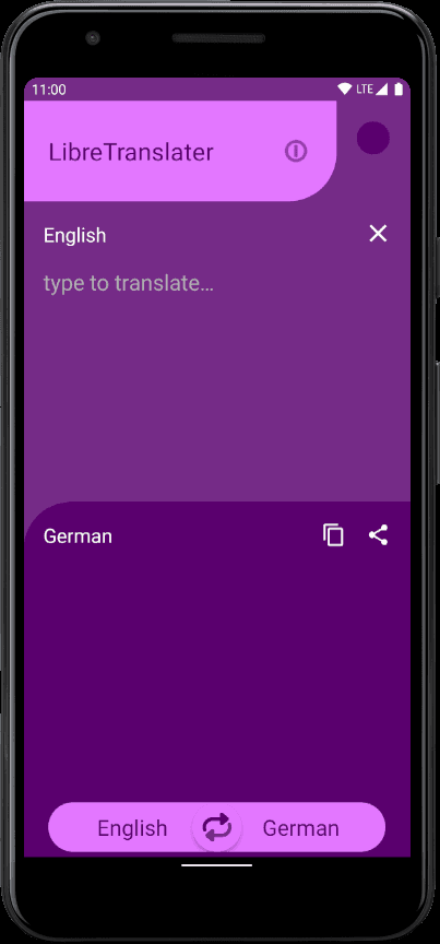 Скриншот 3 — LibreTranslator