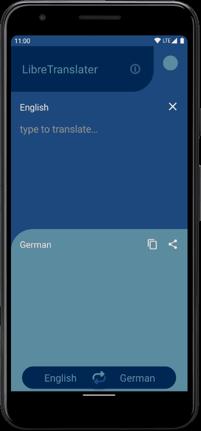Скриншот 5 — LibreTranslator