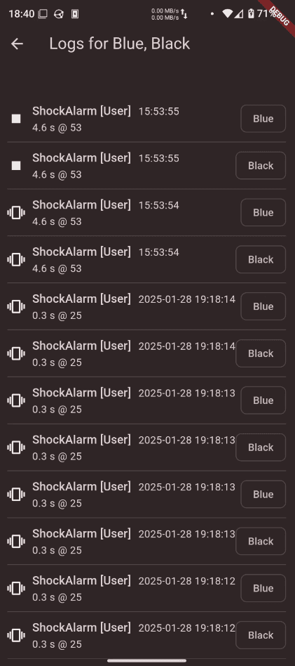 Скриншот 4 — ShockAlarm