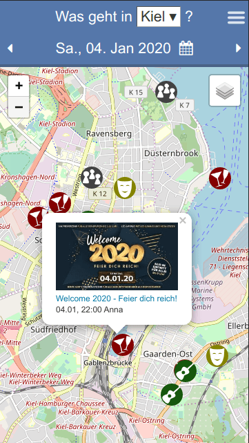 Скриншот 2 — Was geht App?