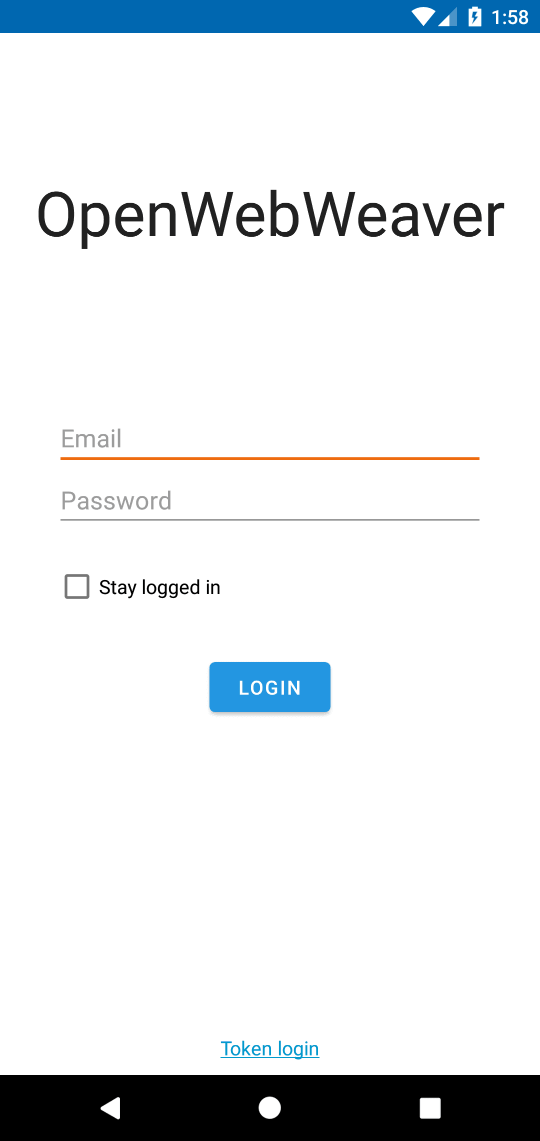 Скриншот 1 — OpenWebWeaver