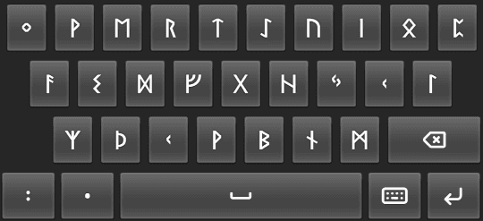 Скриншот 1 — FutharkBoard