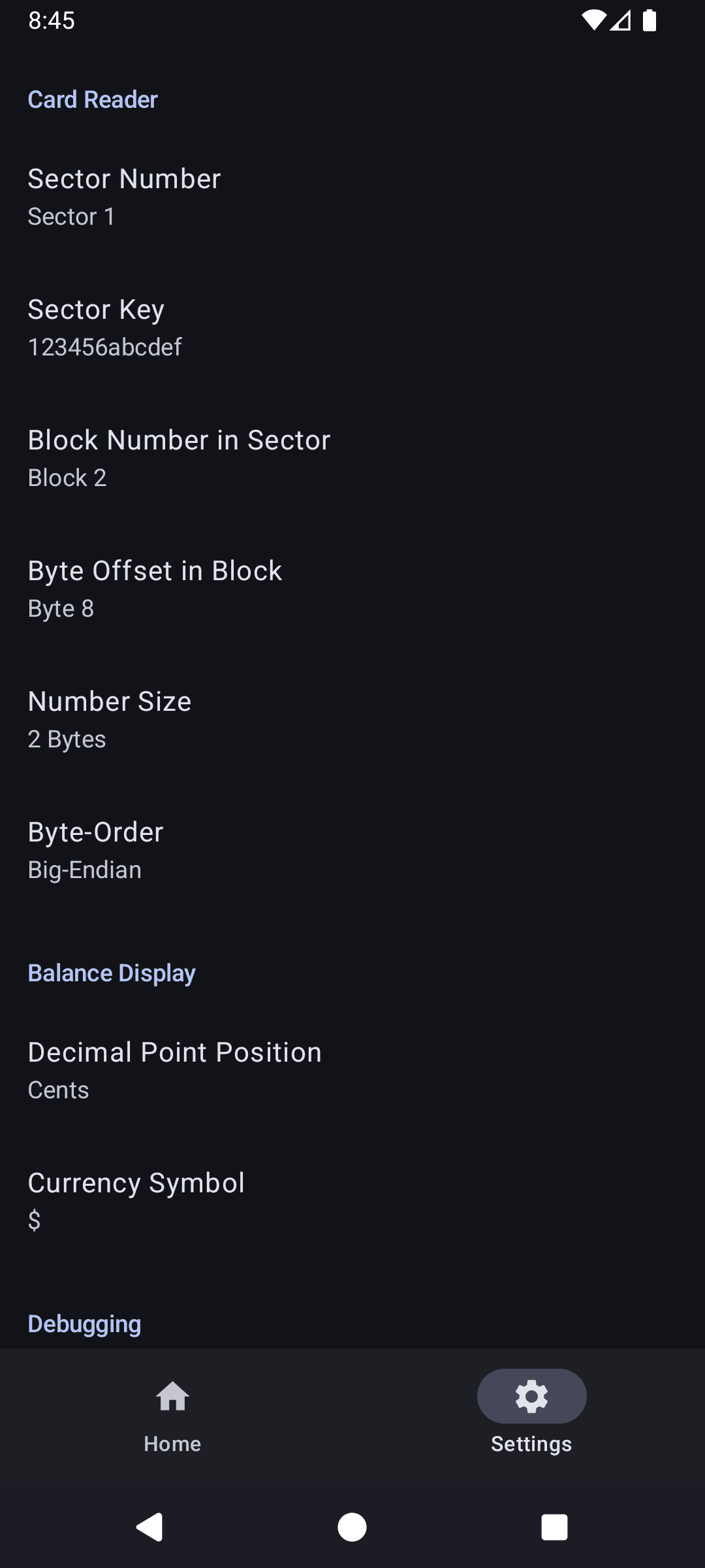 Скриншот 2 — MFC Balance