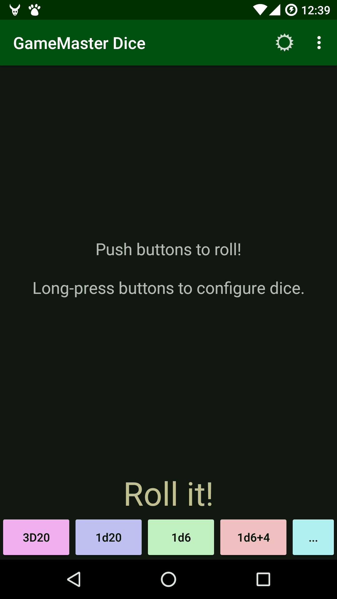 Скриншот 6 — GameMaster Dice