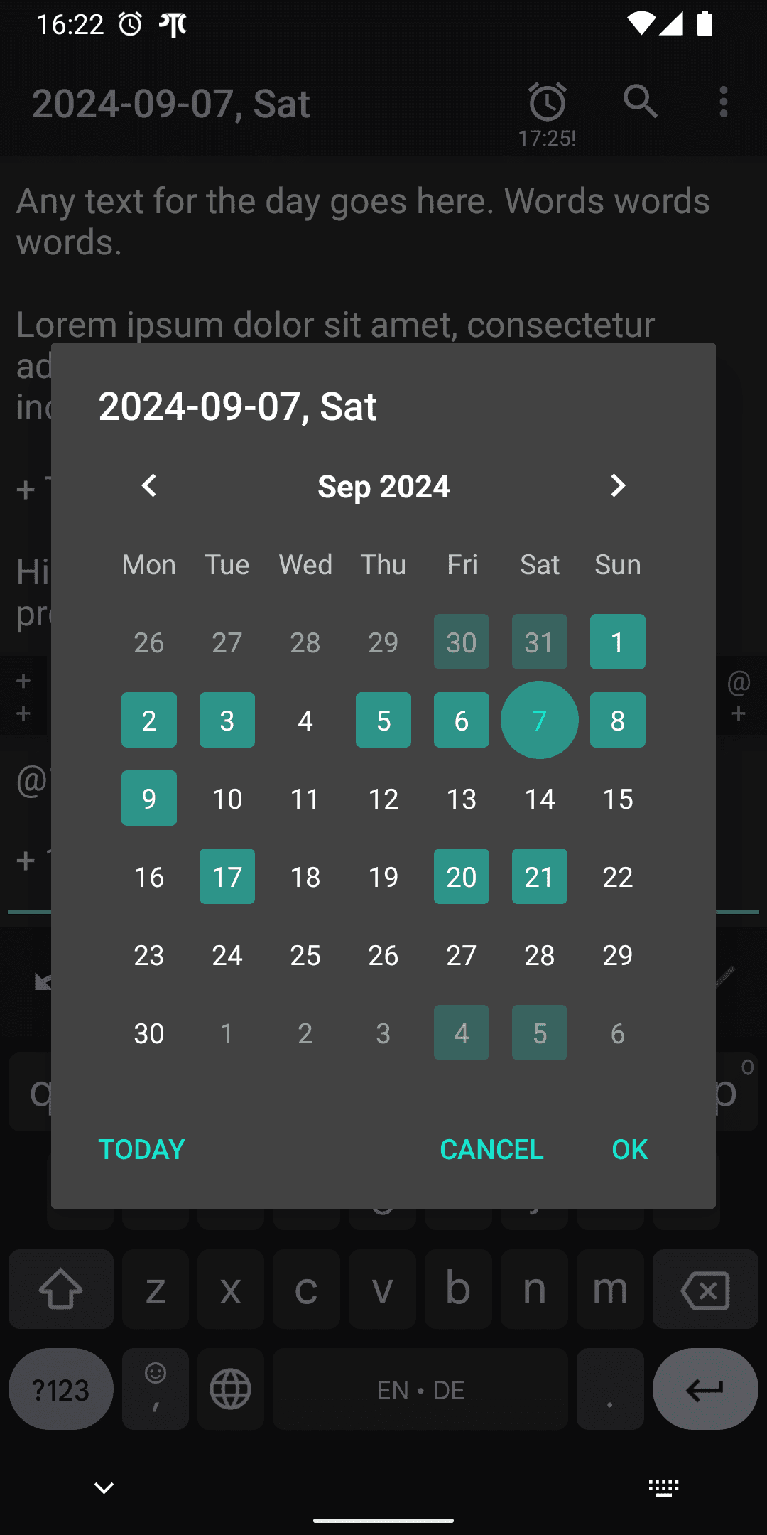 Скриншот 2 — PTO - Plaintext Organizer