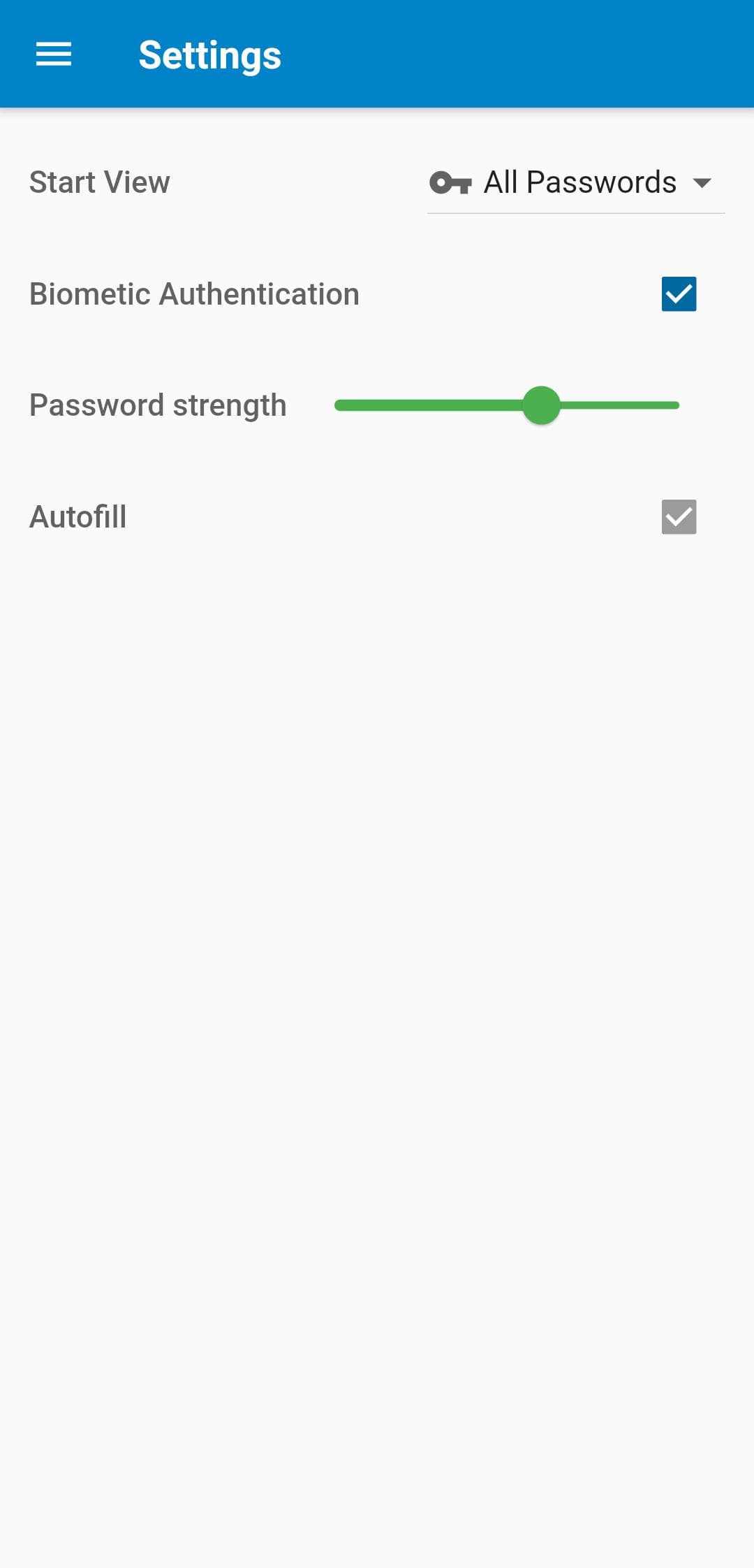 Скриншот 2 — NC Passwords