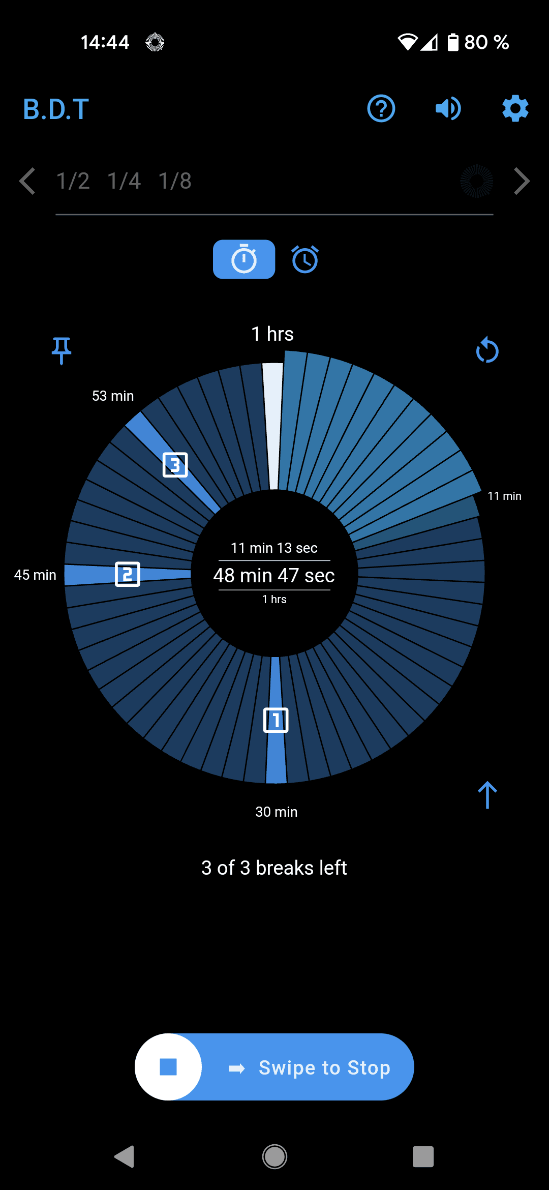 Скриншот 2 — Break.Down.Timer