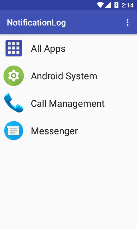Скриншот 2 — NotificationLog