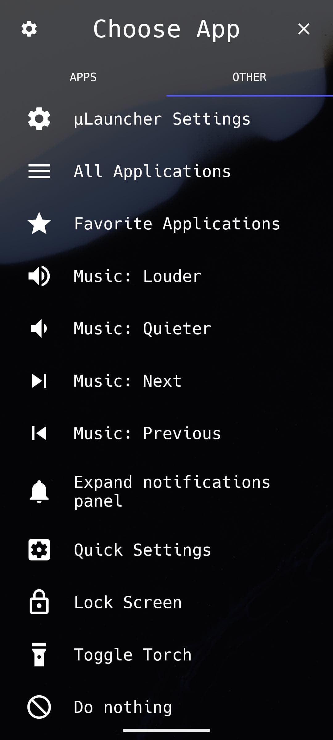 Скриншот 5 — µLauncher