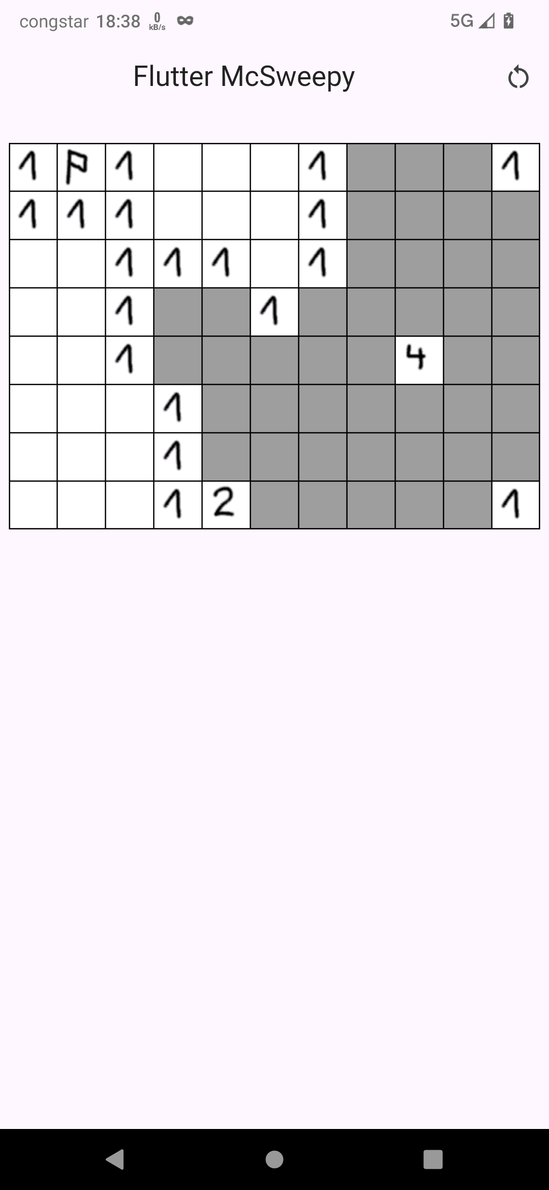 Скриншот 1 — Flutter McSweepy