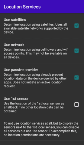 Скриншот 8 — FeinstaubWidget