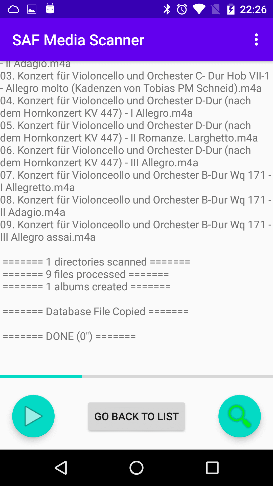 Скриншот 3 — SAF Media Scanner