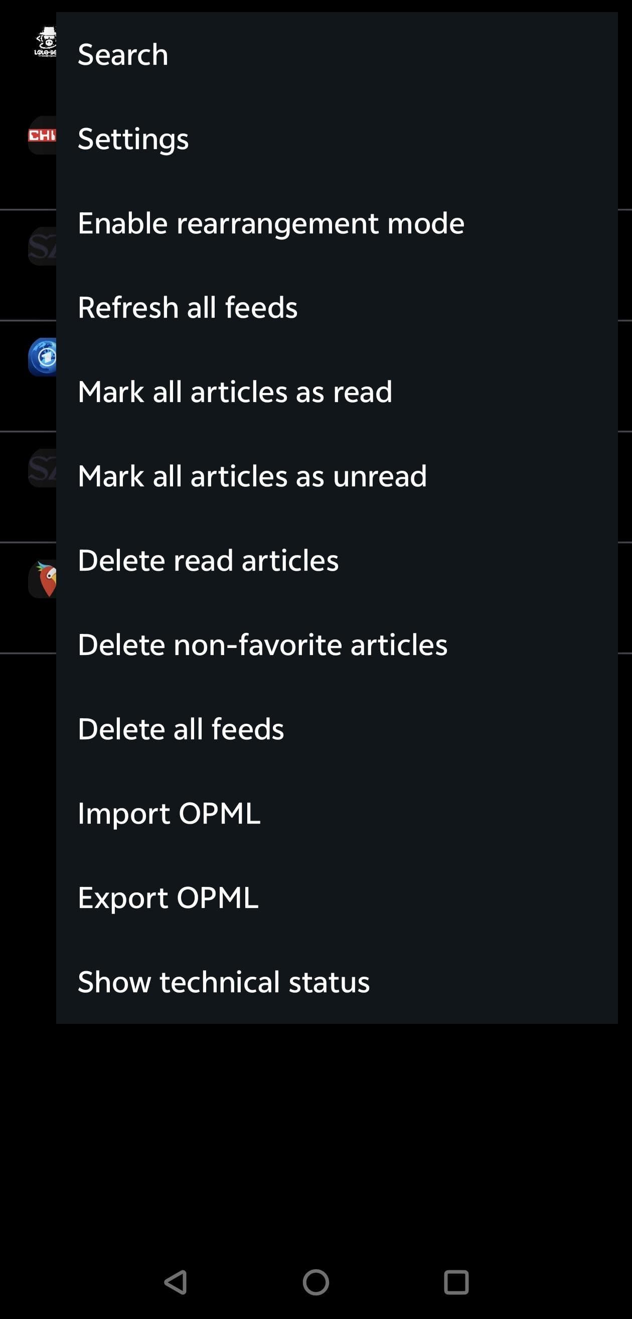 Скриншот 4 — RSS Reader
