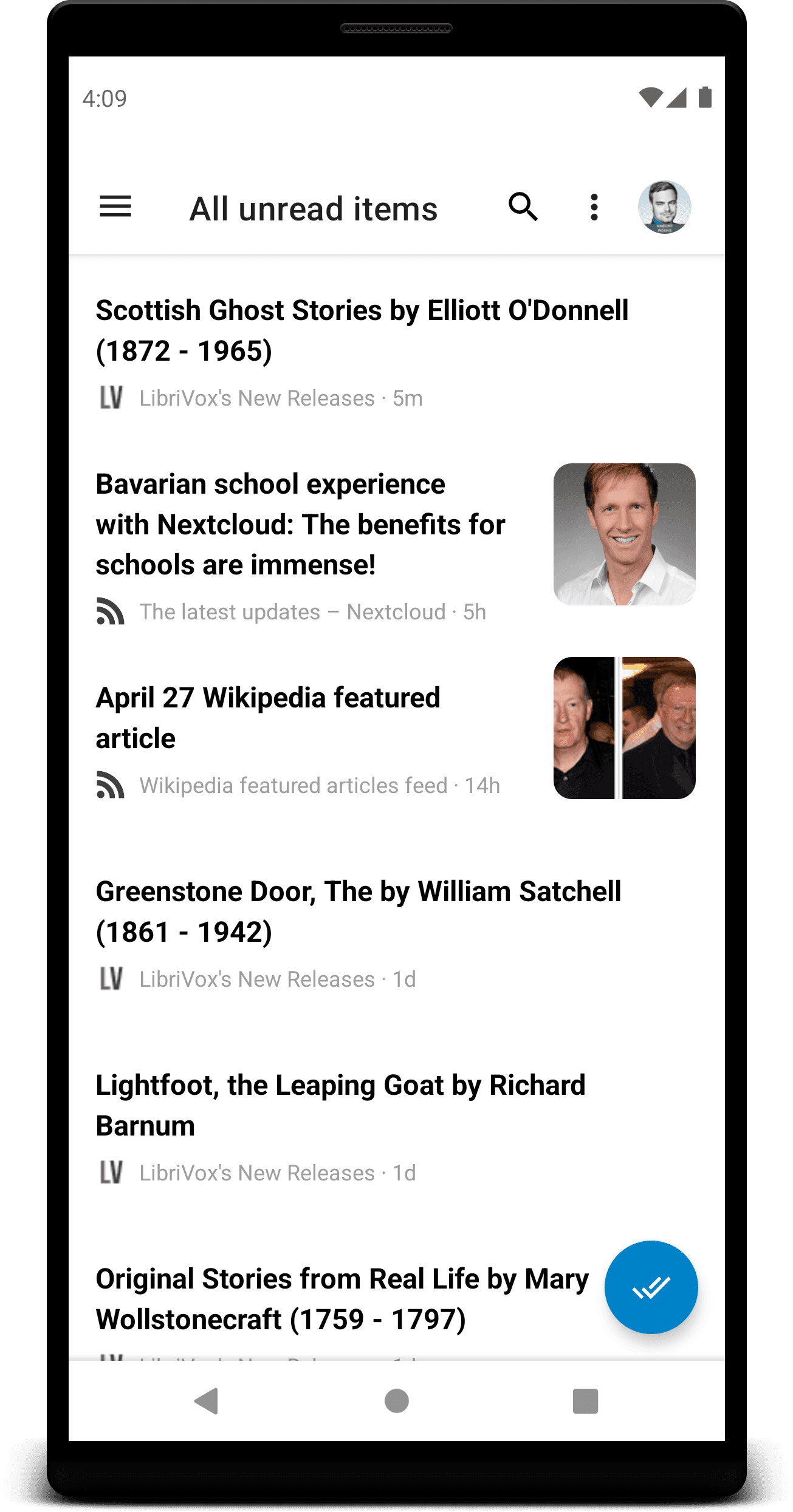 Скриншот 5 — Nextcloud News