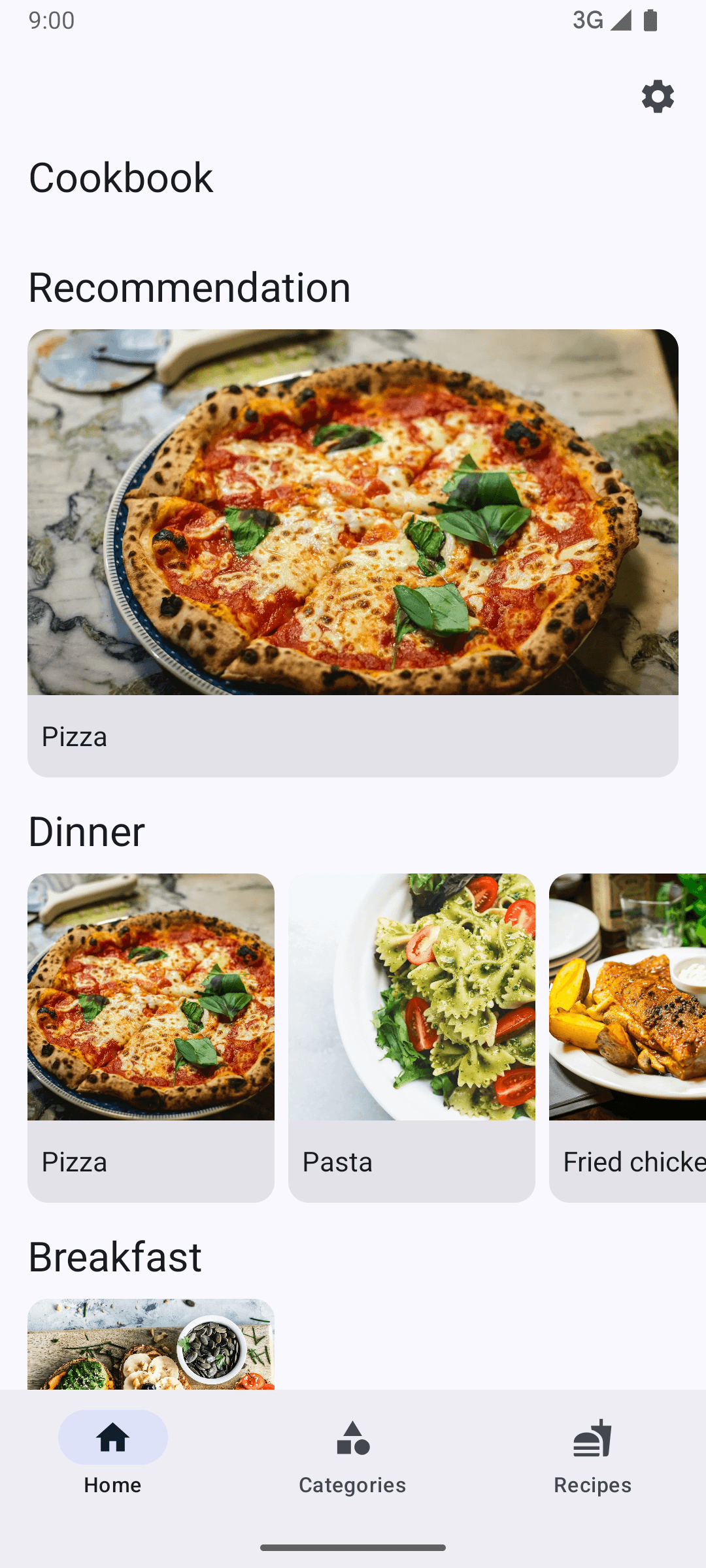 Скриншот 3 — Nextcloud Cookbook