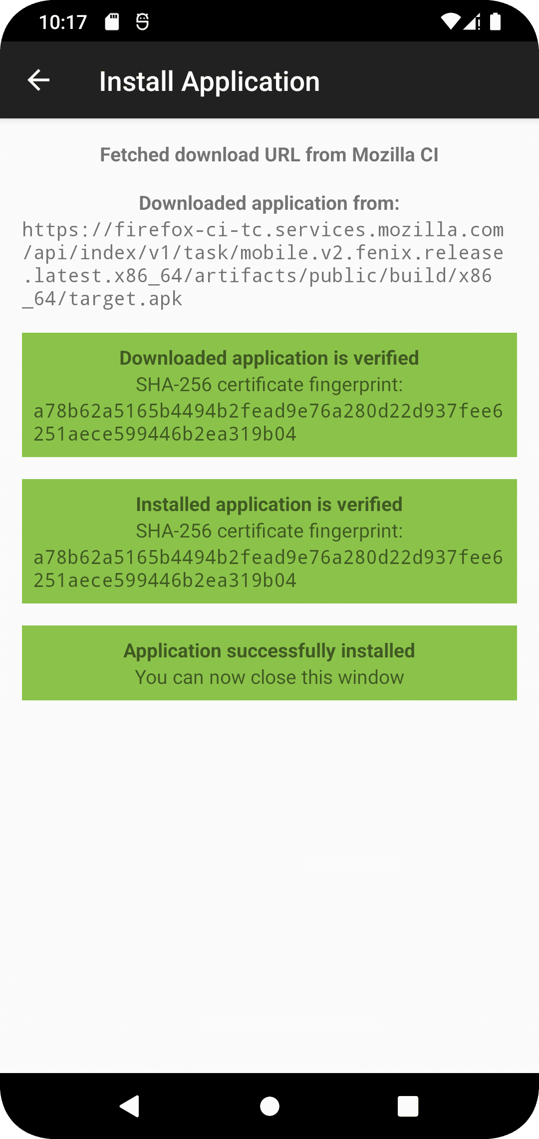 Скриншот 5 — FFUpdater