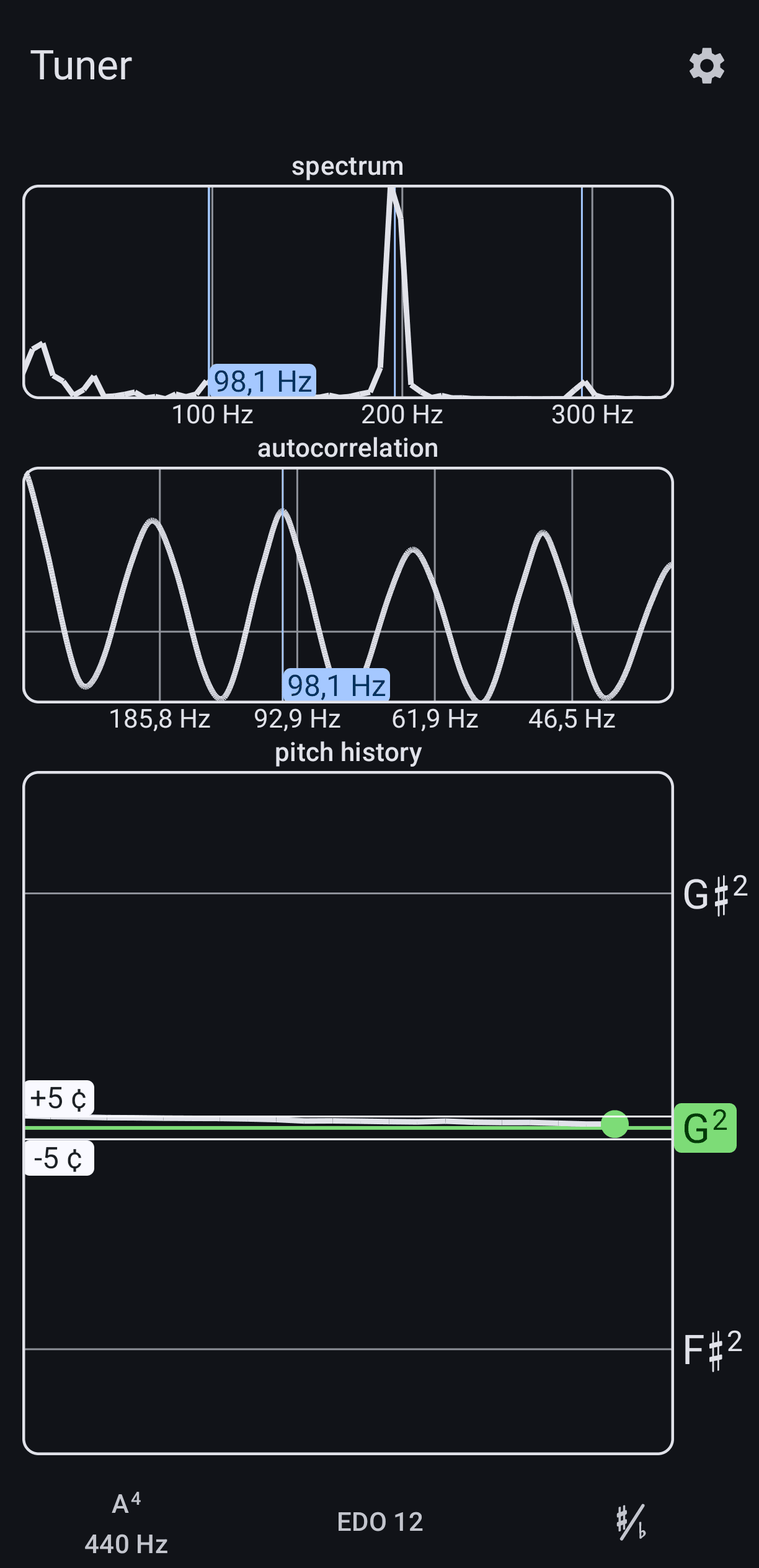 Скриншот 2 — Tuner