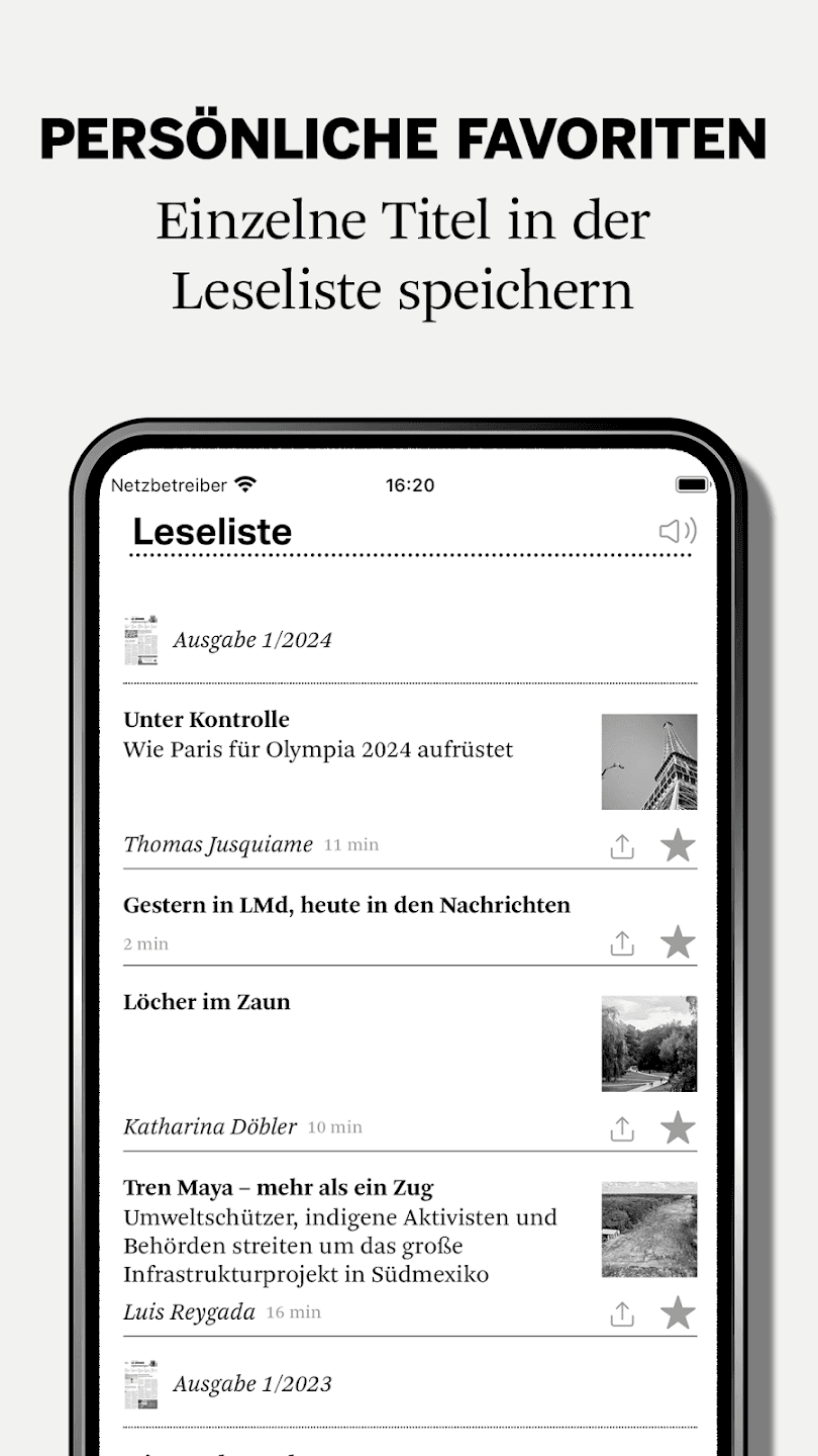 Скриншот 3 — LMd - Le Monde diplomatique DE