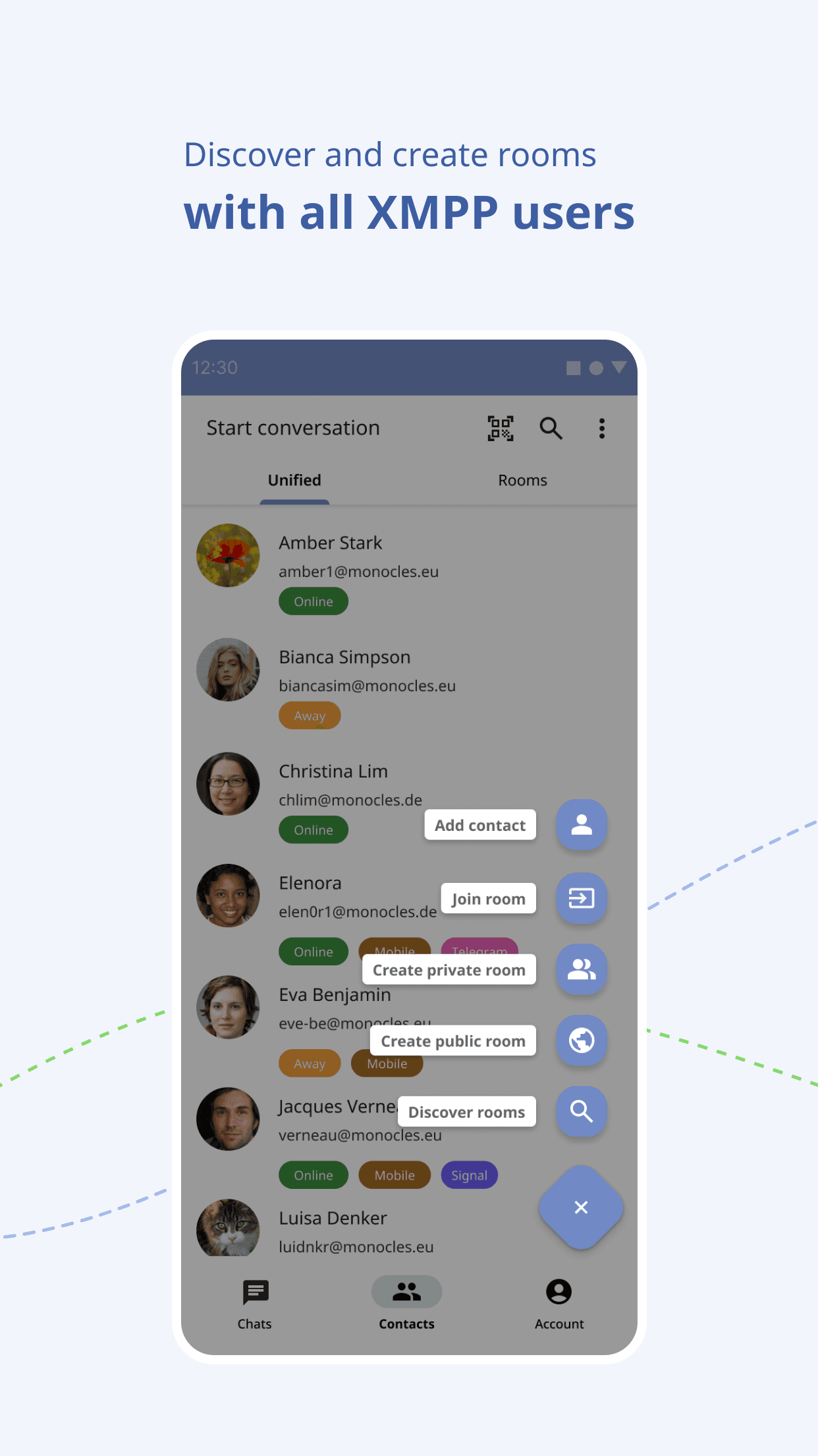 Скриншот 3 — monocles chat