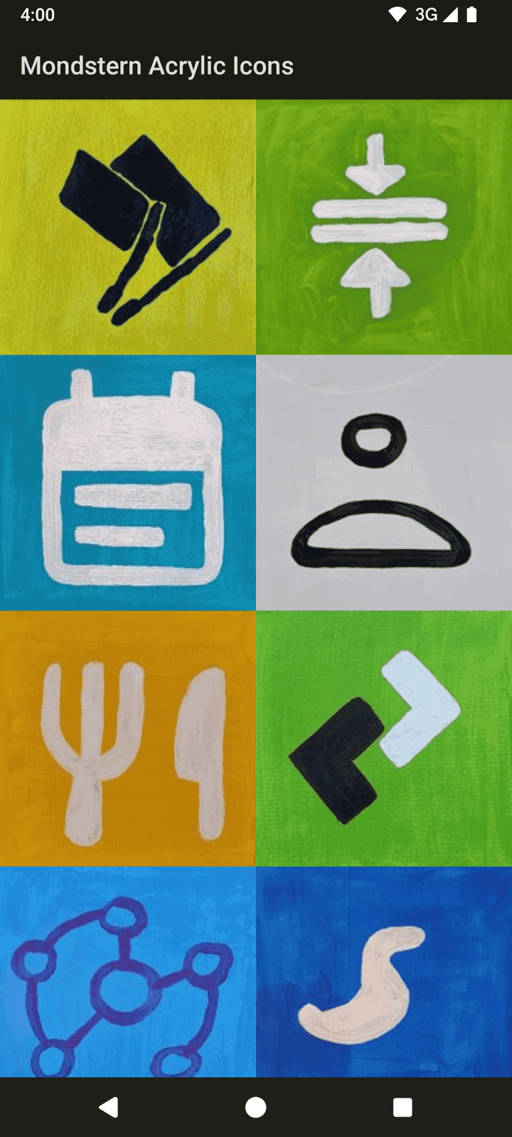 Скриншот 3 — Mondstern Acrylic Icons